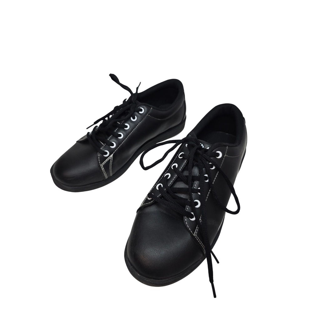Pyramid Ram Mens Bowling Shoes Black White Contrast Stitch Size 9 2022F GameDay